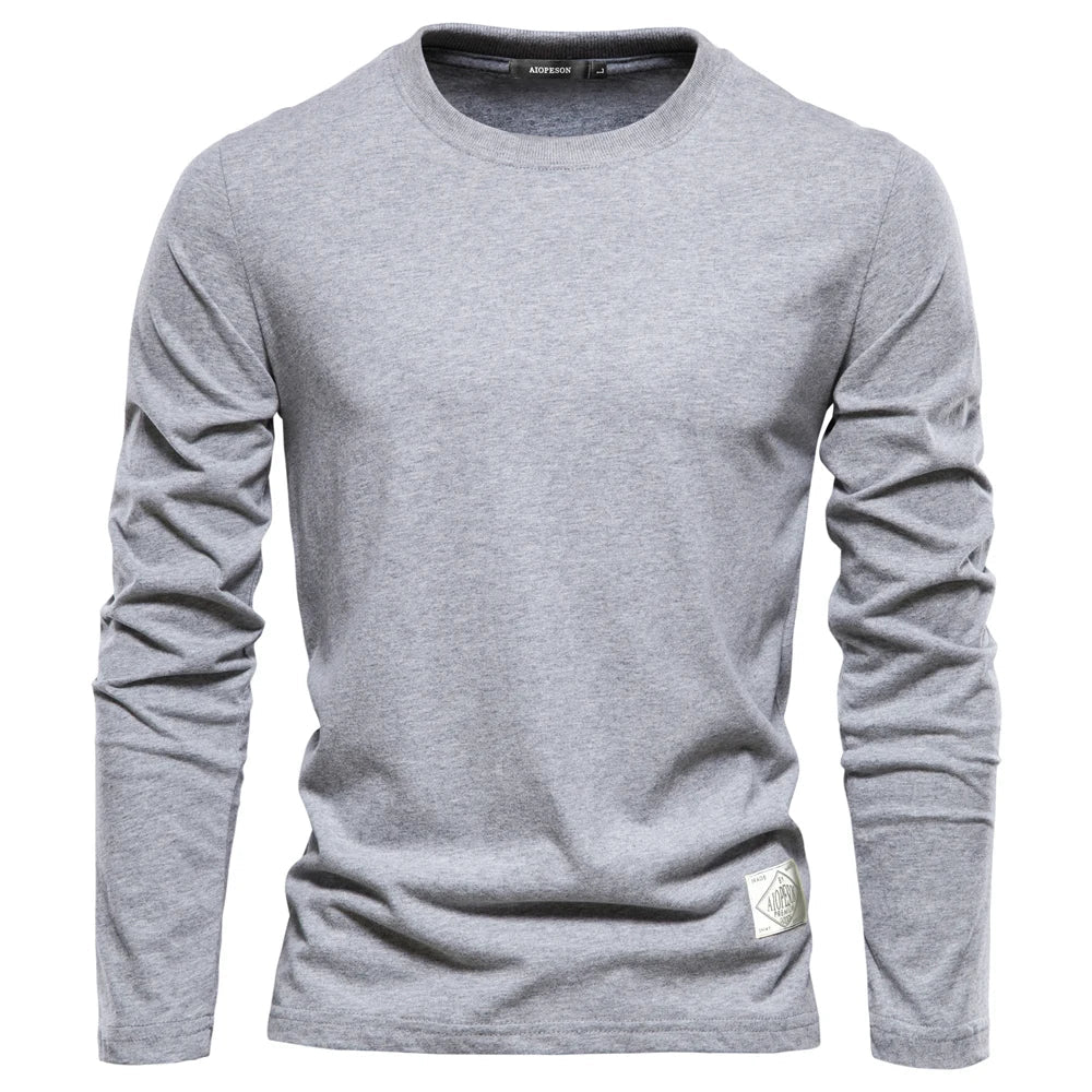 LAURENT MONACO | T-SHIRT ÉLÉGANT À MANCHES LONGUES POUR HOMMES