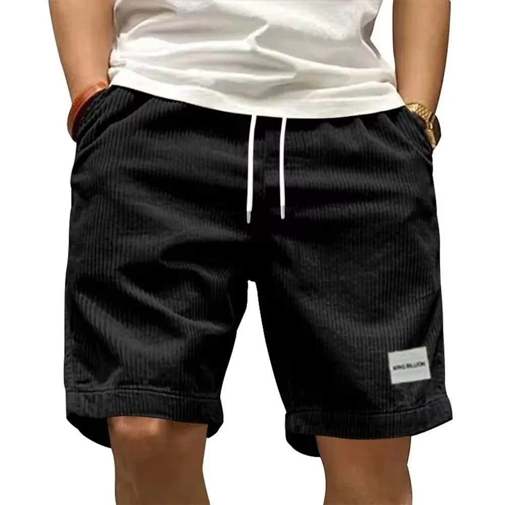 LAURENT MONACO | SHORTS CARGO EN CORDUROY POUR HOMMES