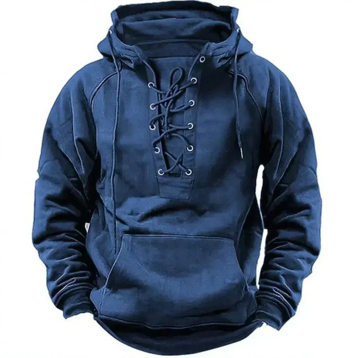 LAURENT MONACO | SWEAT À CAPUCHE VIKING À LACETS POUR HOMME