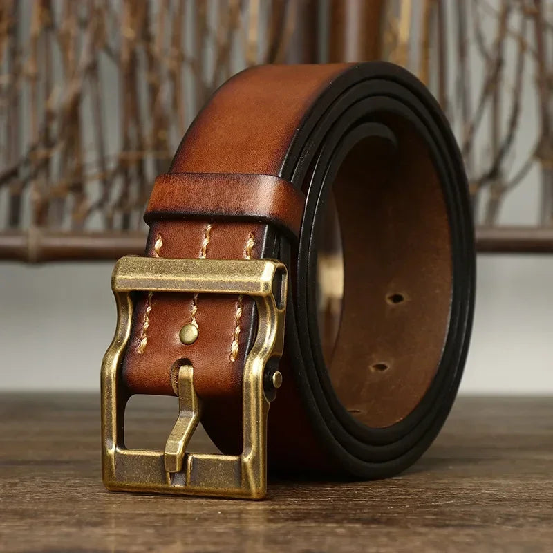 LAURENT MONACO | CEINTURE EN CUIR HERITAGE POUR HOMMES