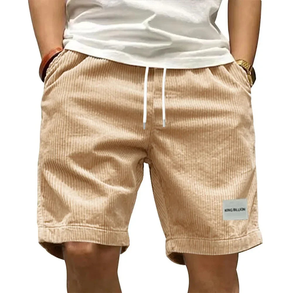 LAURENT MONACO | SHORTS CARGO EN CORDUROY POUR HOMMES