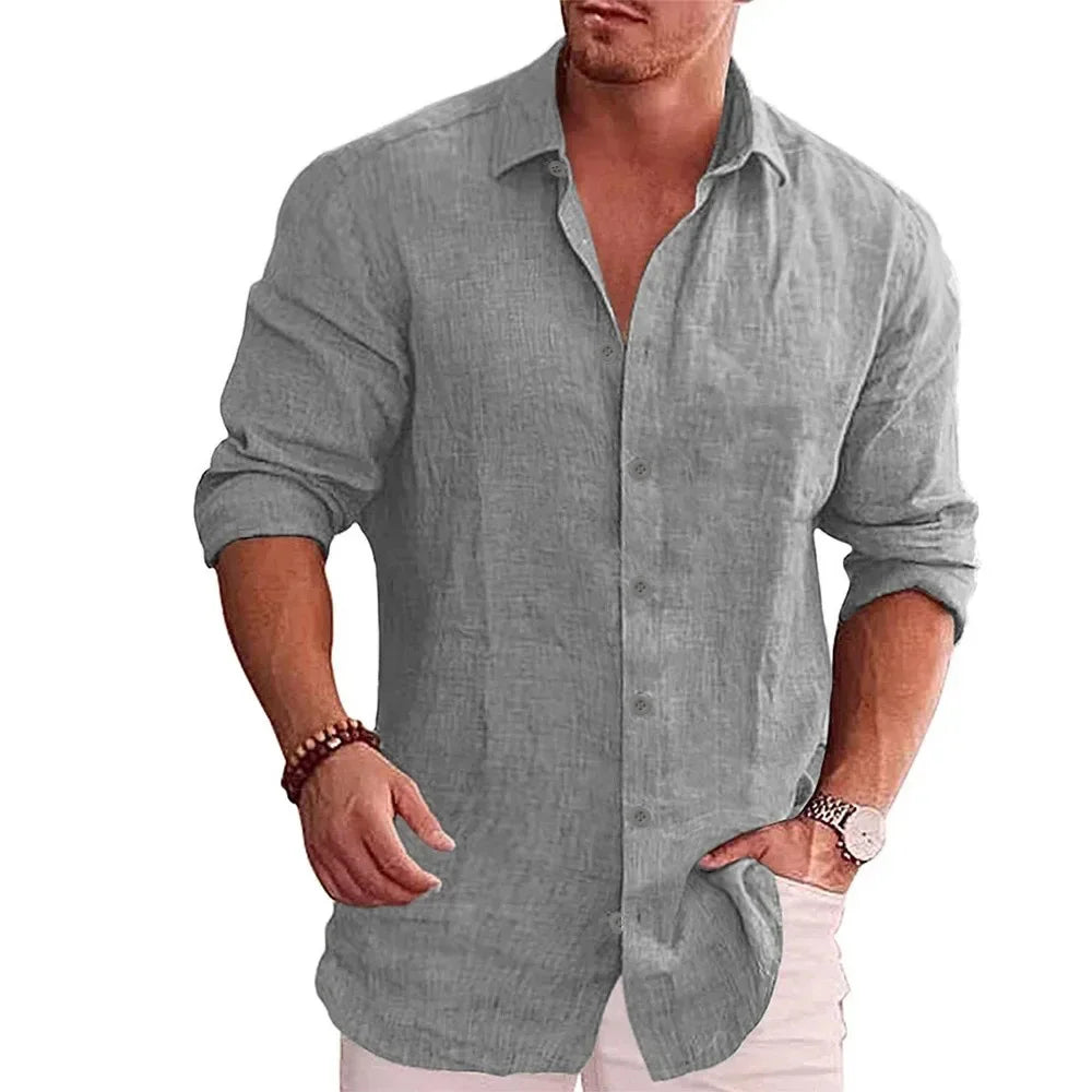 LAURENT MONACO | CHEMISE À MANCHES LONGUES MODERNE POUR HOMMES