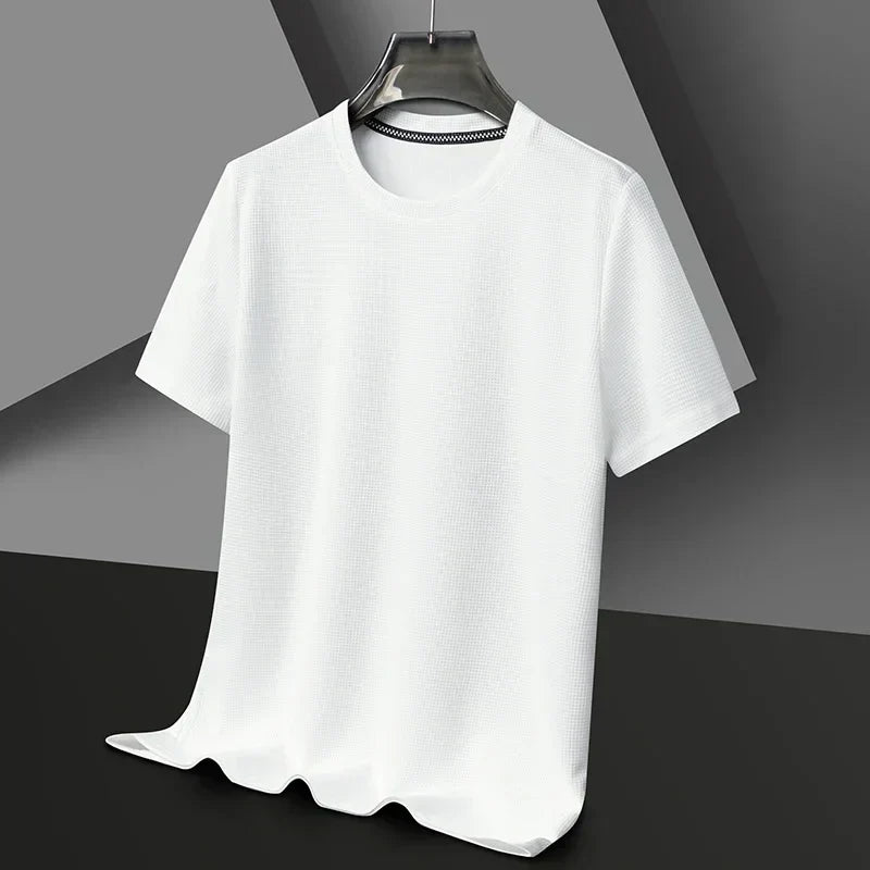 LAURENT MONACO | T-SHIRT GAUFRÉ POUR HOMMES