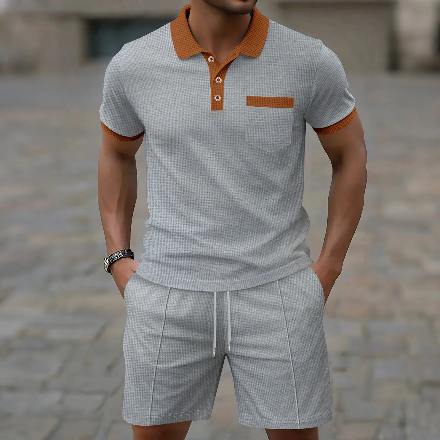 LAURENT MONACO | ENSEMBLE POLO CLASSIQUE POUR HOMMES