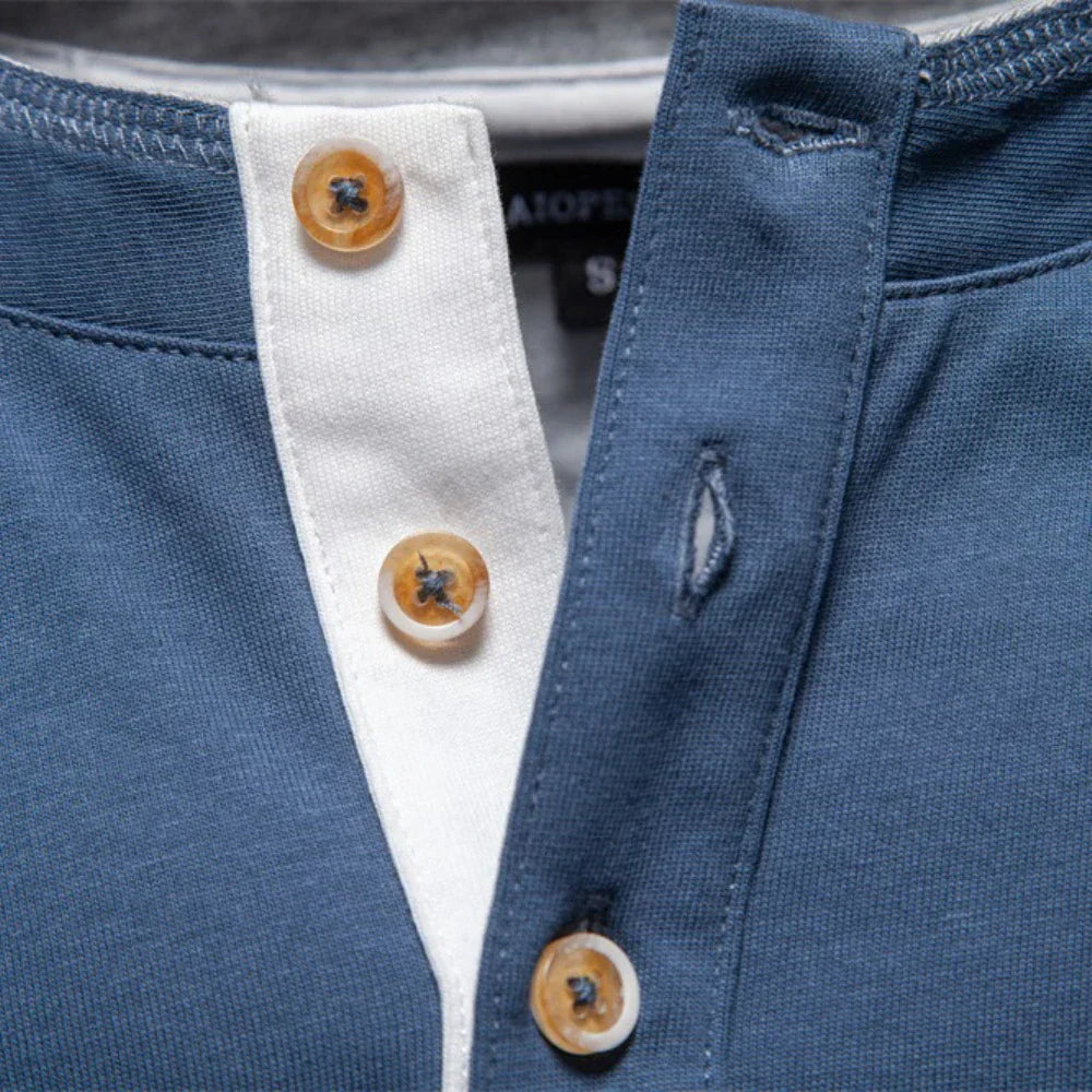 LAURENT MONACO | T-SHIRT CLASSIQUE À MANCHES LONGUES POUR HOMMES
