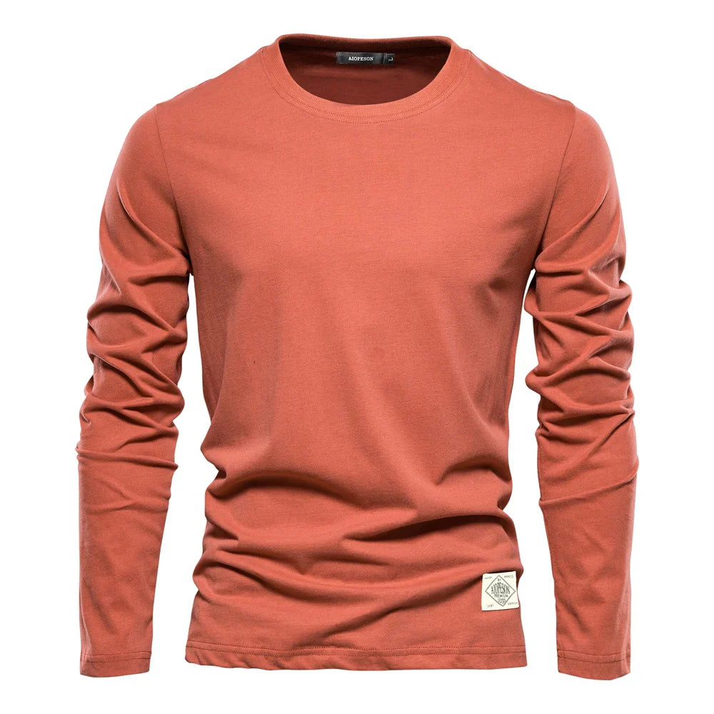 LAURENT MONACO | T-SHIRT ÉLÉGANT À MANCHES LONGUES POUR HOMMES