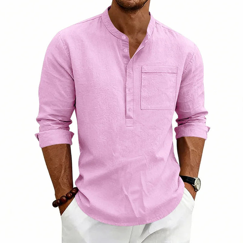 LAURENT MONACO | CHEMISE D'ÉTÉ CLASSIQUE POUR HOMMES