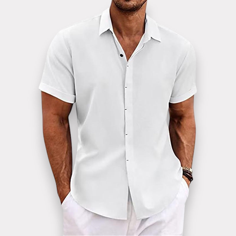 LAURENT MONACO | CHEMISE À MANCHES COURTES POUR HOMMES