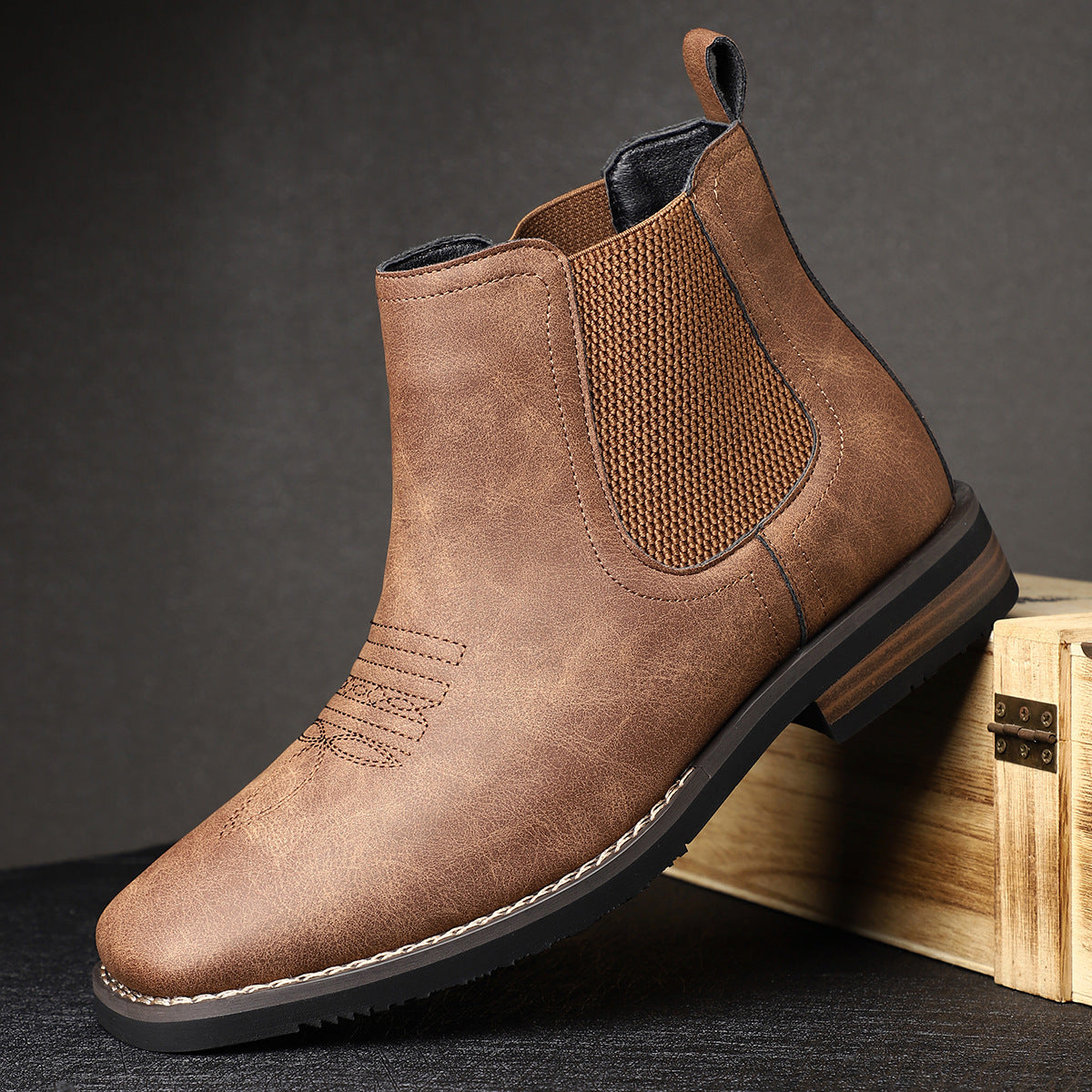 SEBASTIAN | BOTAS SIN CORDONES PARA HOMBRE