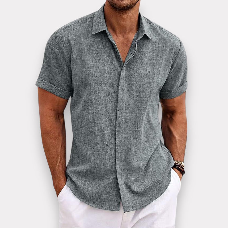 LAURENT MONACO | CHEMISE À MANCHES COURTES POUR HOMMES