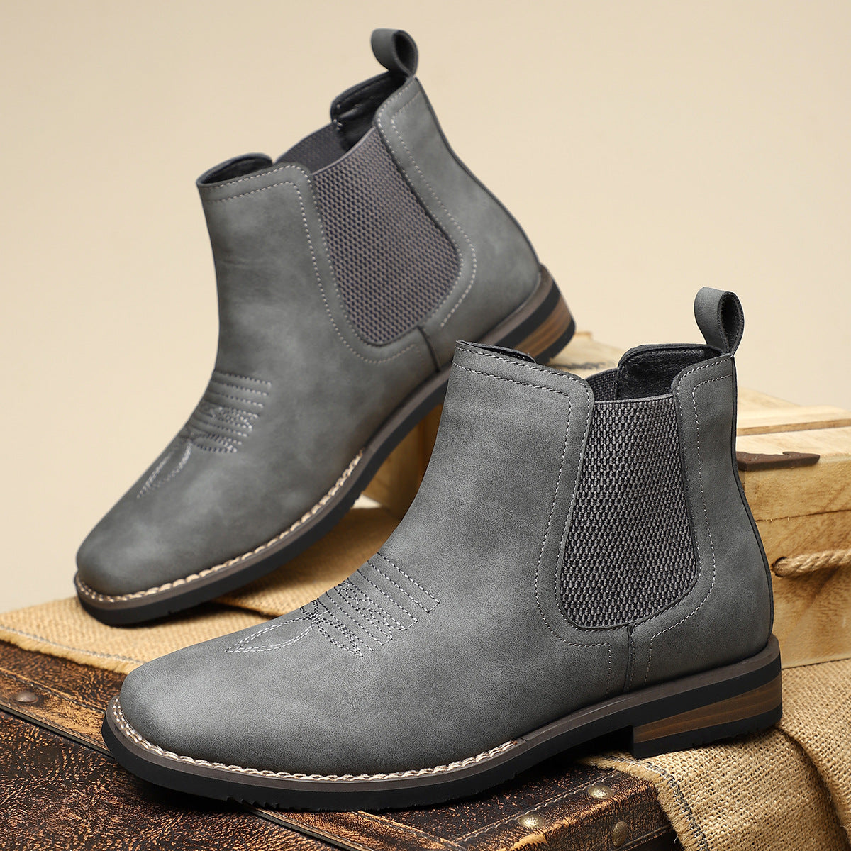 SEBASTIAN | BOTAS SIN CORDONES PARA HOMBRE