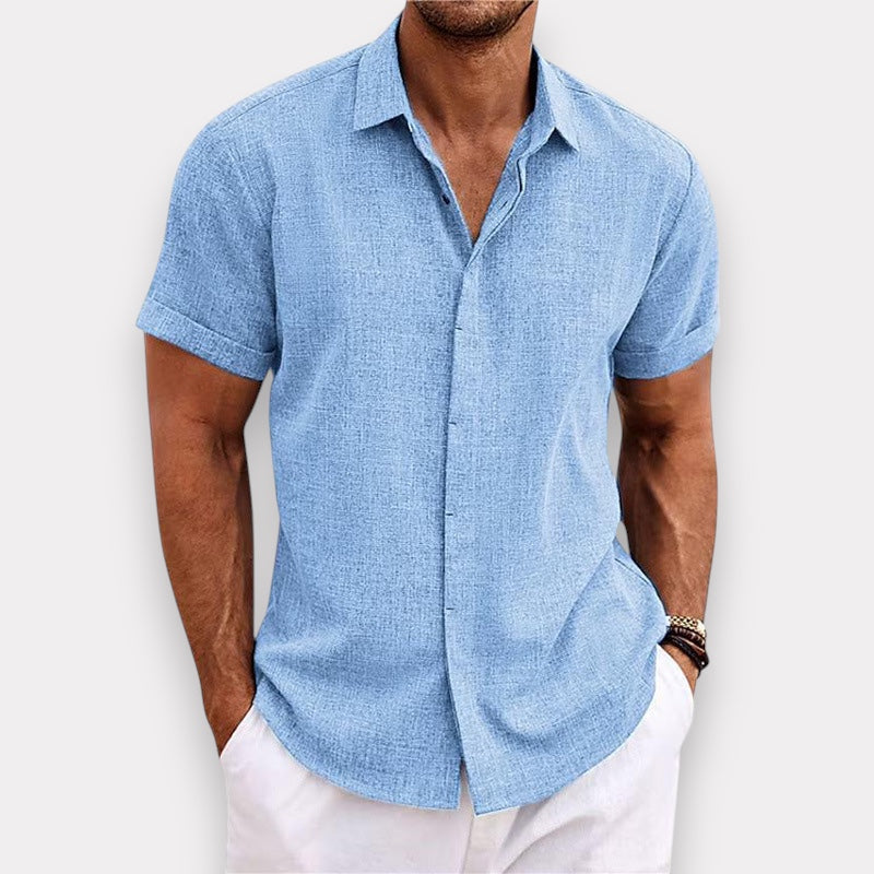 LAURENT MONACO | CHEMISE À MANCHES COURTES POUR HOMMES
