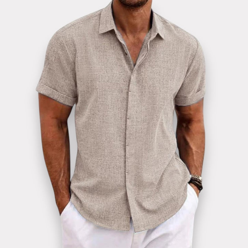 LAURENT MONACO | CHEMISE À MANCHES COURTES POUR HOMMES