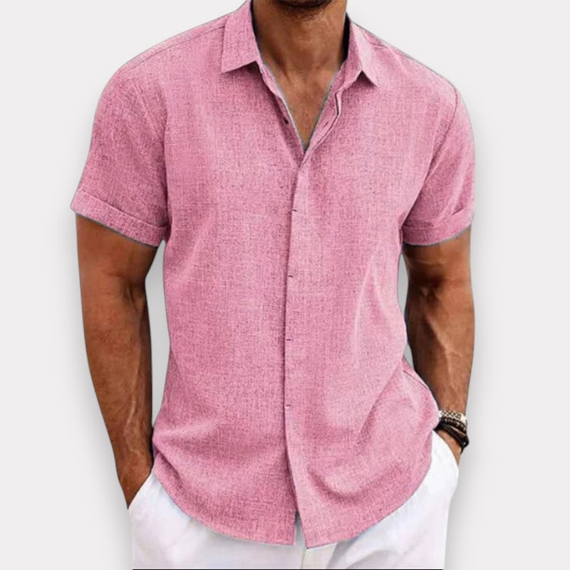 LAURENT MONACO | CHEMISE À MANCHES COURTES POUR HOMMES