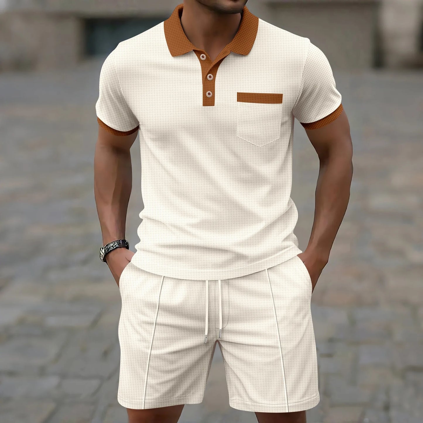 LAURENT MONACO | ENSEMBLE POLO CLASSIQUE POUR HOMMES