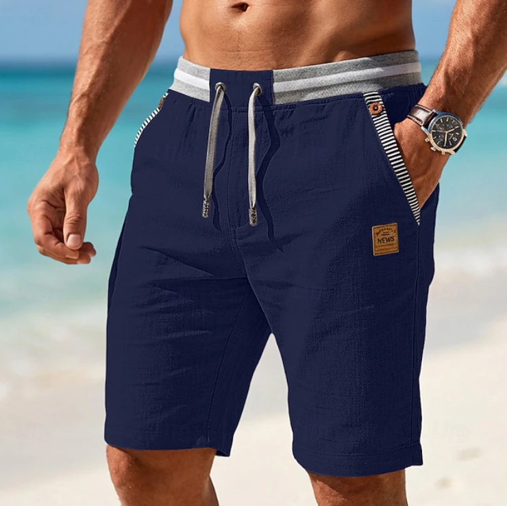 LAURENT MONACO | SHORTS D'ÉTÉ À CORDON POUR HOMMES