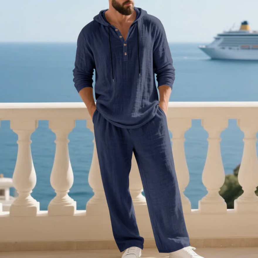 LAURENT MONACO | ENSEMBLE EN LIN POUR HOMMES