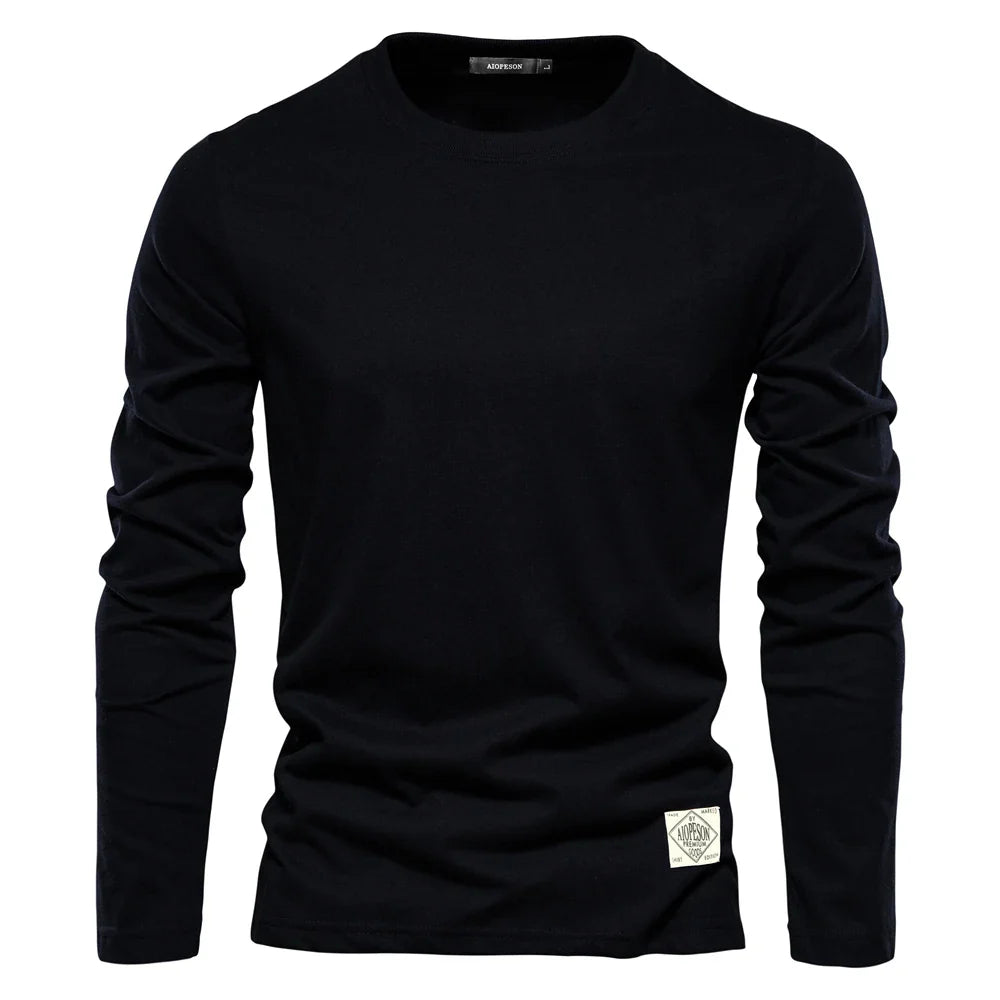 LAURENT MONACO | T-SHIRT ÉLÉGANT À MANCHES LONGUES POUR HOMMES