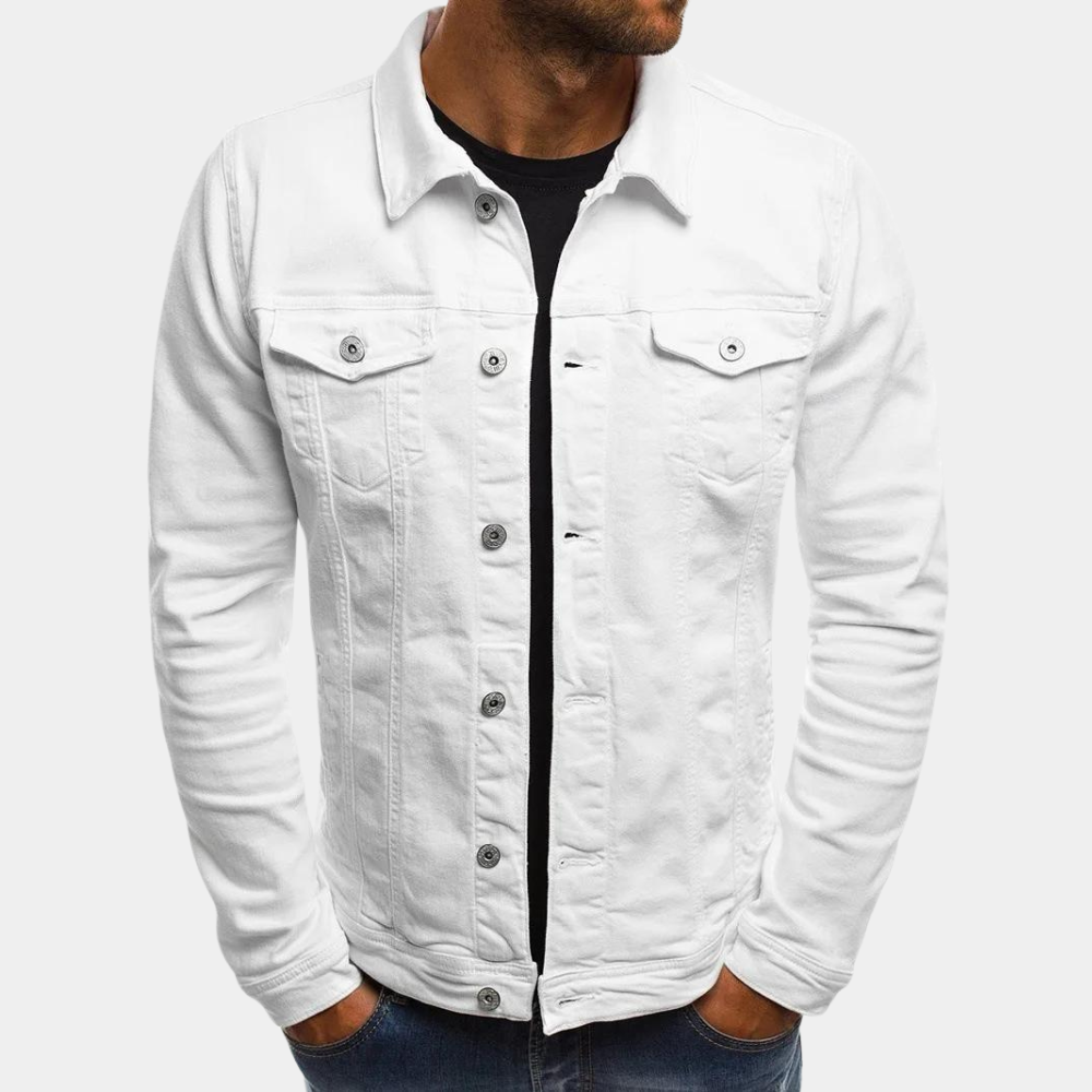 LAURENT MONACO | VESTE TRUCKER POUR HOMMES