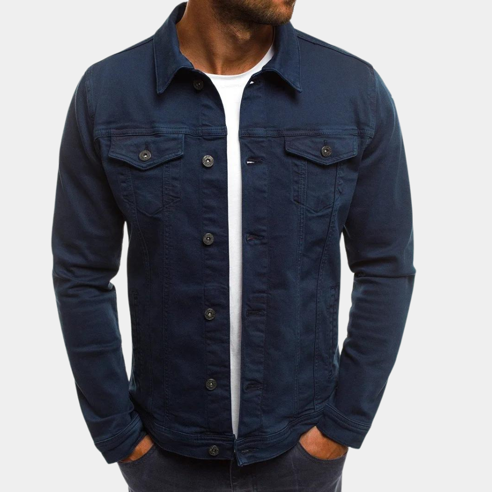 LAURENT MONACO | VESTE TRUCKER POUR HOMMES