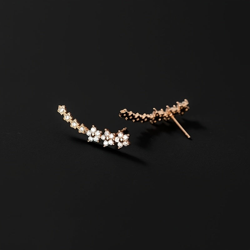 DELACROIX | BOUCLES D’OREILLES FLORALES INTEMPORELLES
