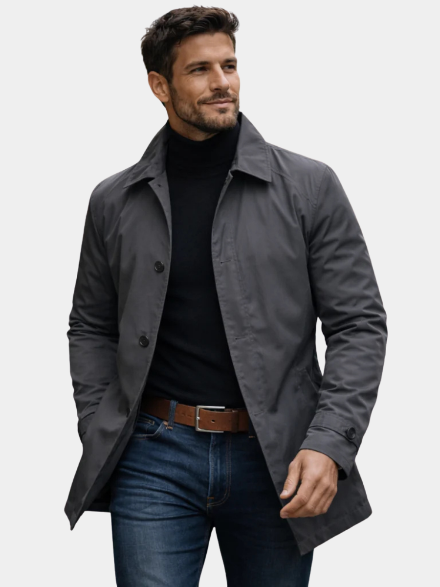 LAURENT MONACO | MANTEAU CLASSIQUE POUR HOMME