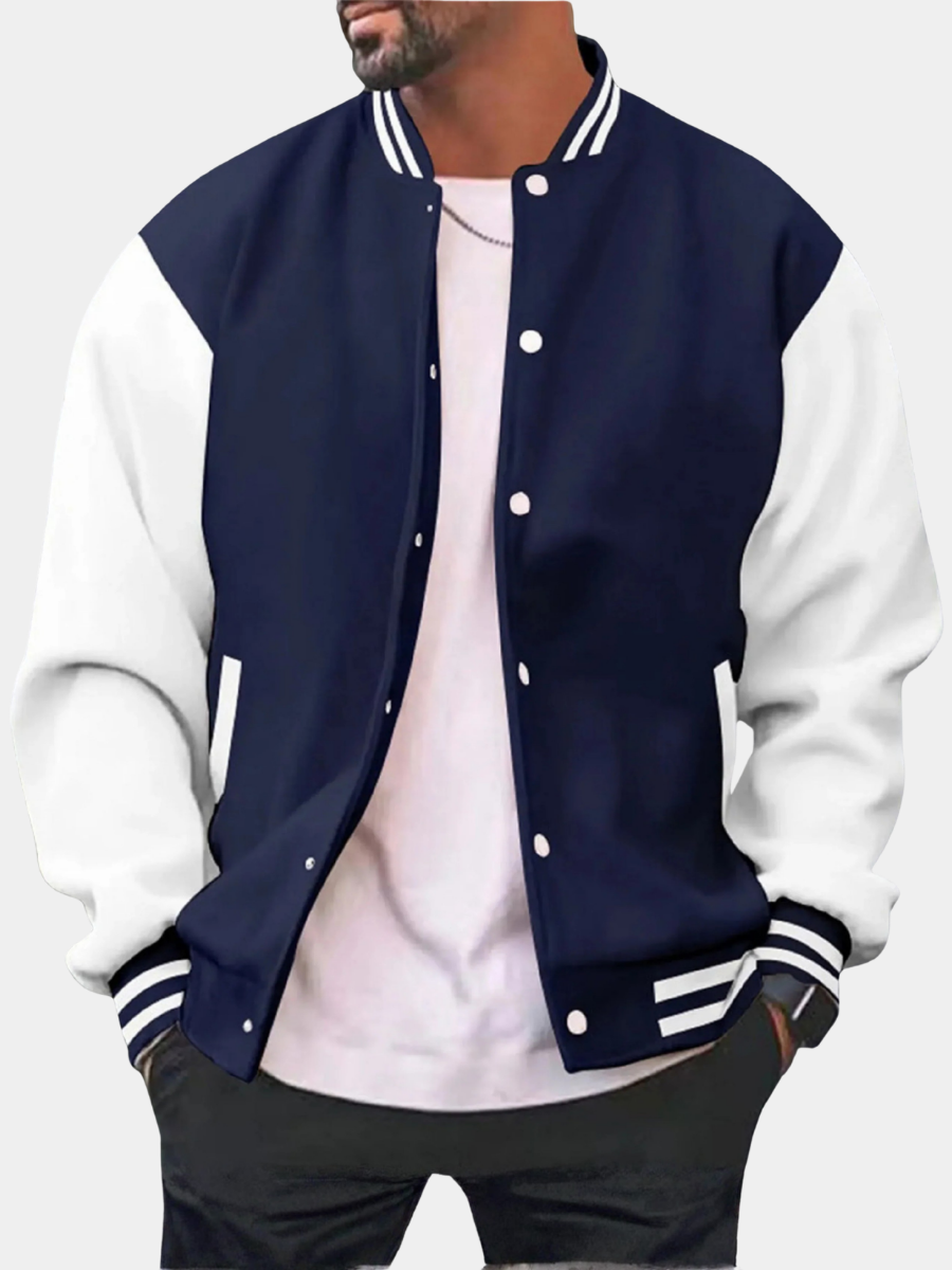 LAURENT MONACO | VESTE BOMBER VARSITY POUR HOMMES