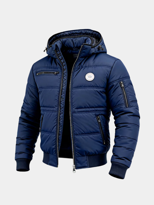 HÉCTOR | CHAQUETA DE INVIERNO CON CAPUCHA CLÁSICA PARA HOMBRE