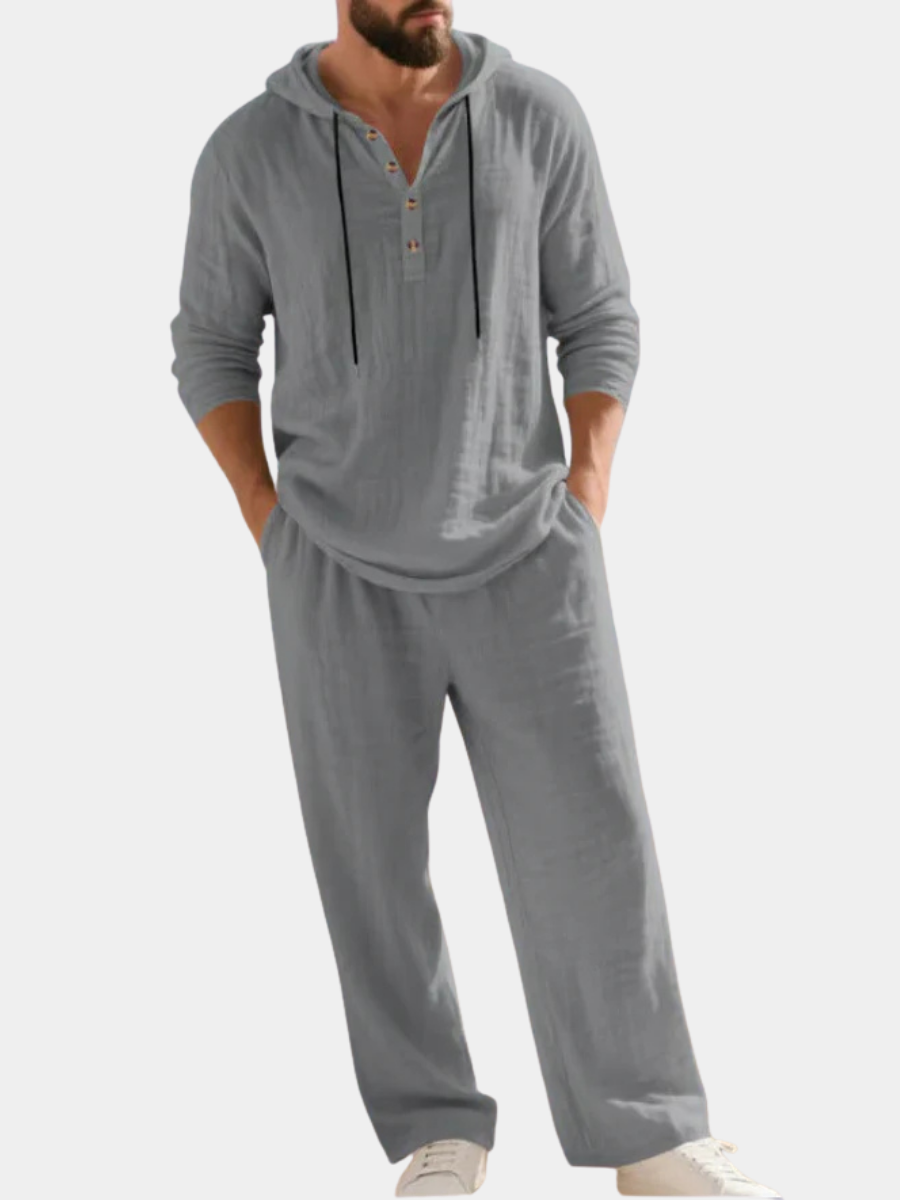 LAURENT MONACO | ENSEMBLE EN LIN POUR HOMMES