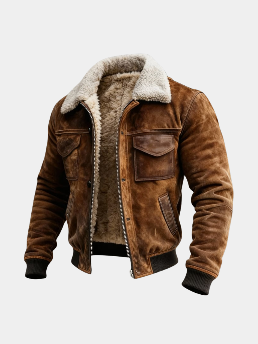 MAXIMUS | CHAQUETA CON FORRO DE SHERPA PARA HOMBRE