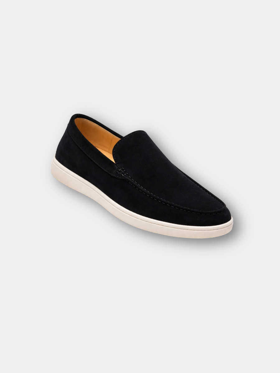 LAURENT MONACO | MOCASSINS CLASSIQUES EN DAIM POUR HOMME