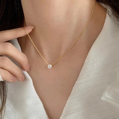 Eva | Collar de piedras de Moissanite