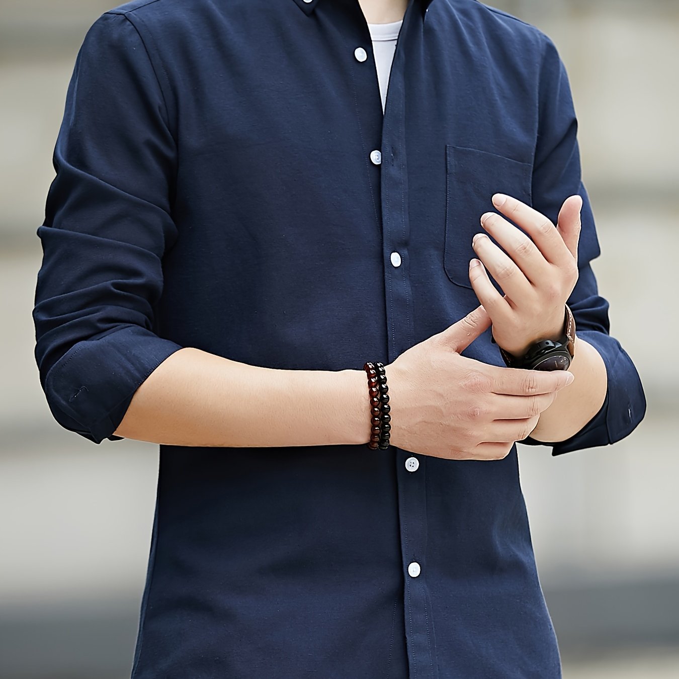 LAURENT MONACO | CHEMISE MANCHES LONGUES POUR HOMMES