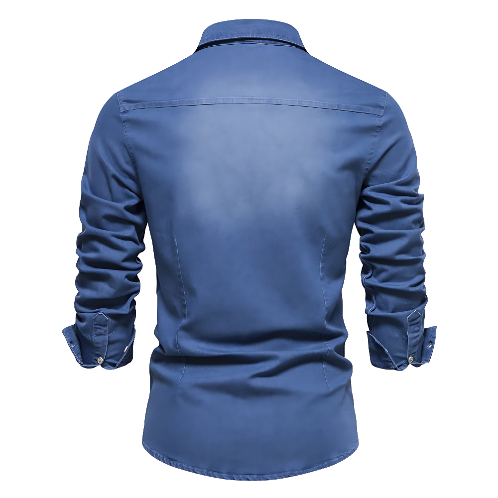 LAURENT MONACO | CHEMISE EN JEAN POUR HOMME
