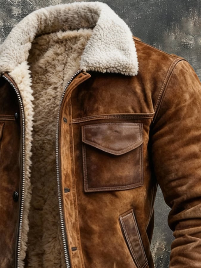MAXIMUS | CHAQUETA CON FORRO DE SHERPA PARA HOMBRE