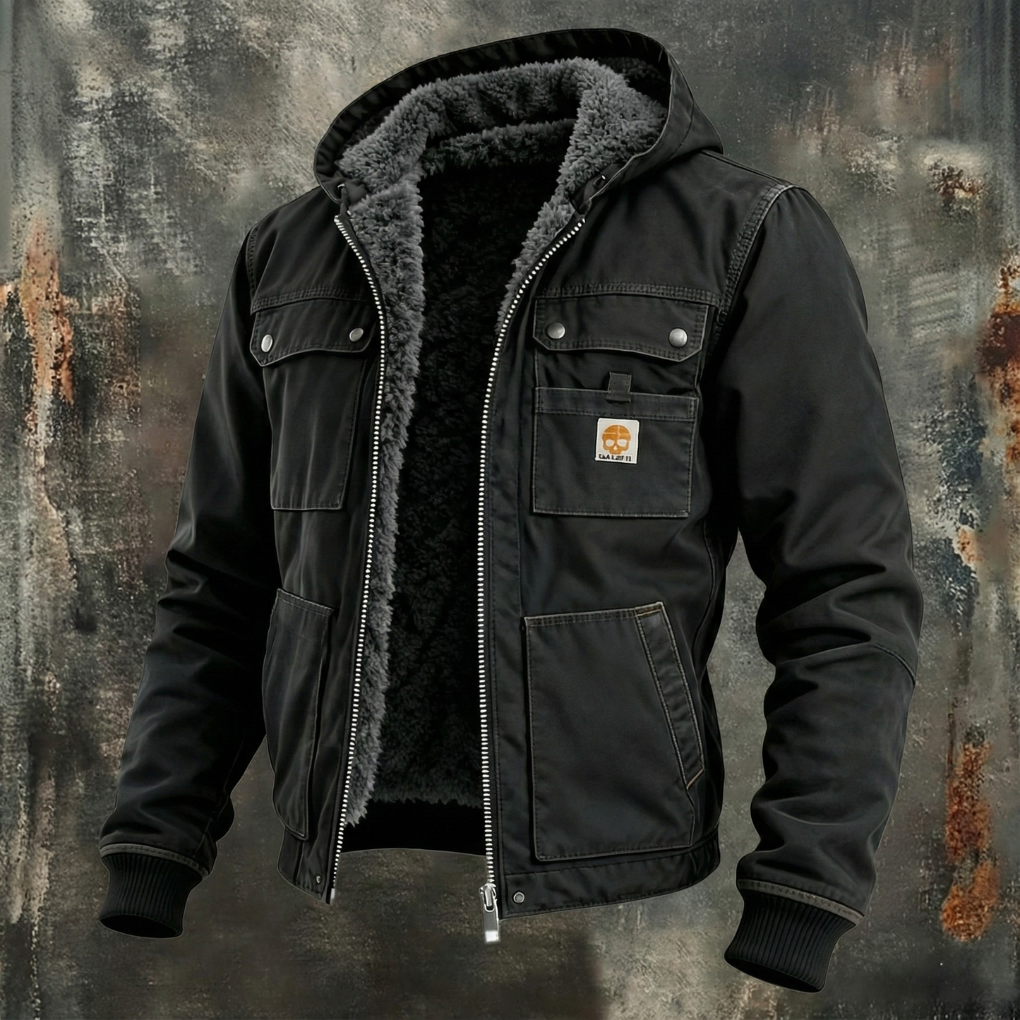 ROMEO | CHAQUETA UTILITARIA SHERPA PARA HOMBRE
