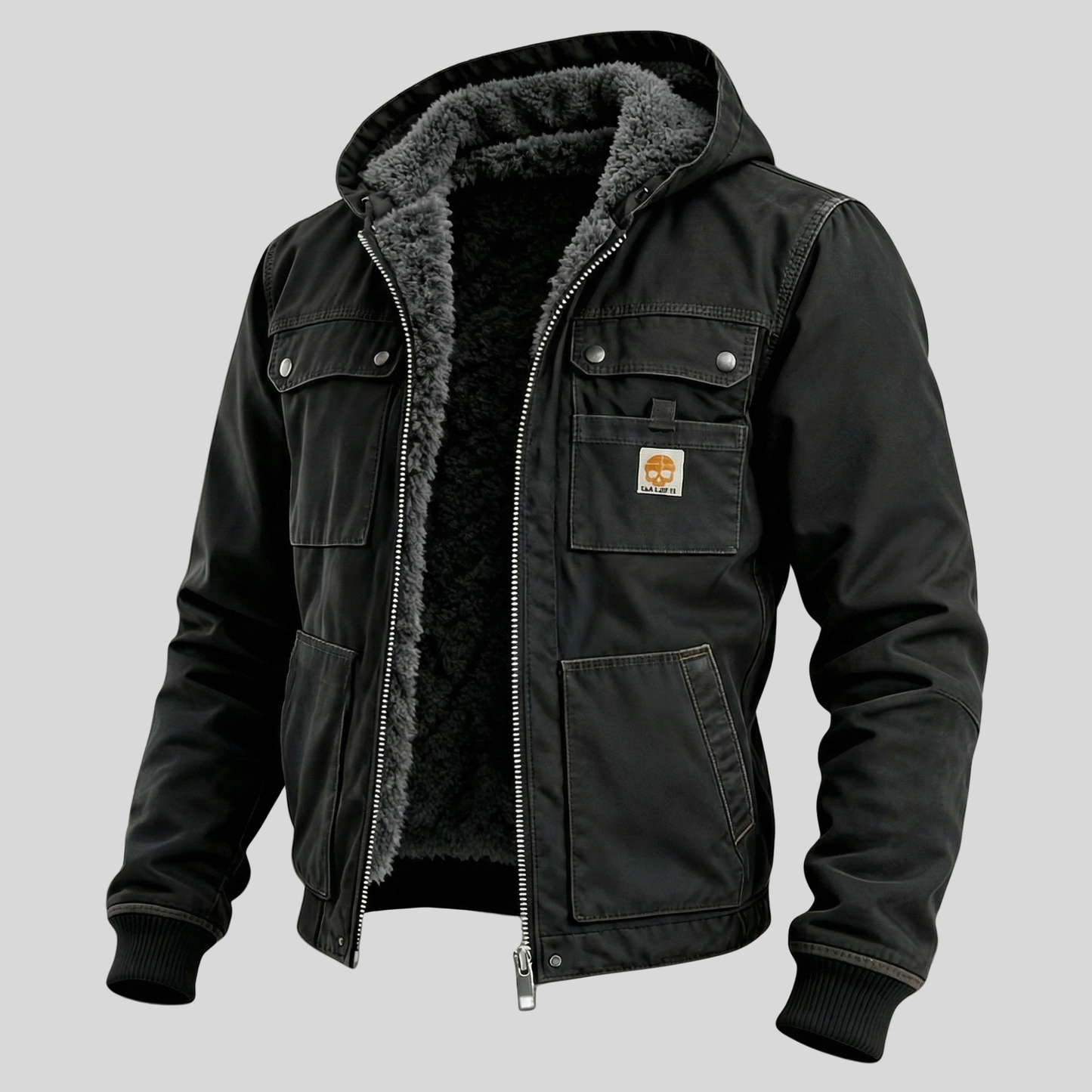 ROMEO | CHAQUETA UTILITARIA SHERPA PARA HOMBRE