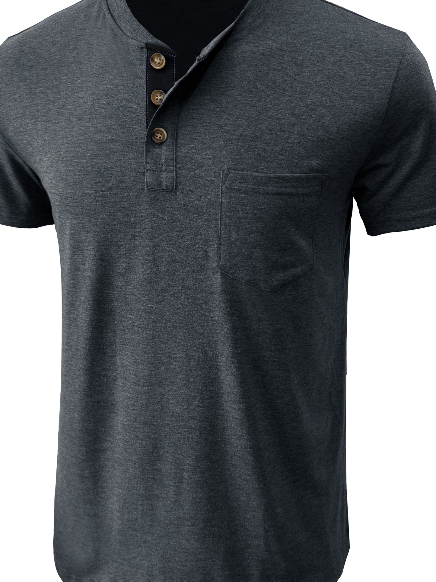 LAURENT MONACO | T SHIRT HENLEY POUR HOMME