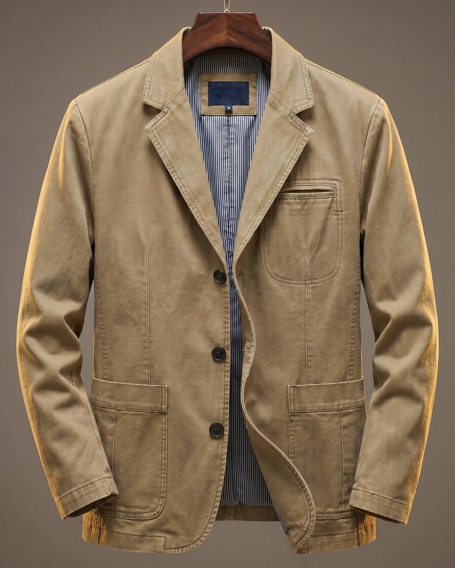 LAURENT MONACO | CHEMISE EN DENIM ÉPAIS POUR HOMMES