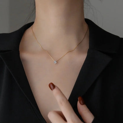 Eva | Collar de piedras de Moissanite