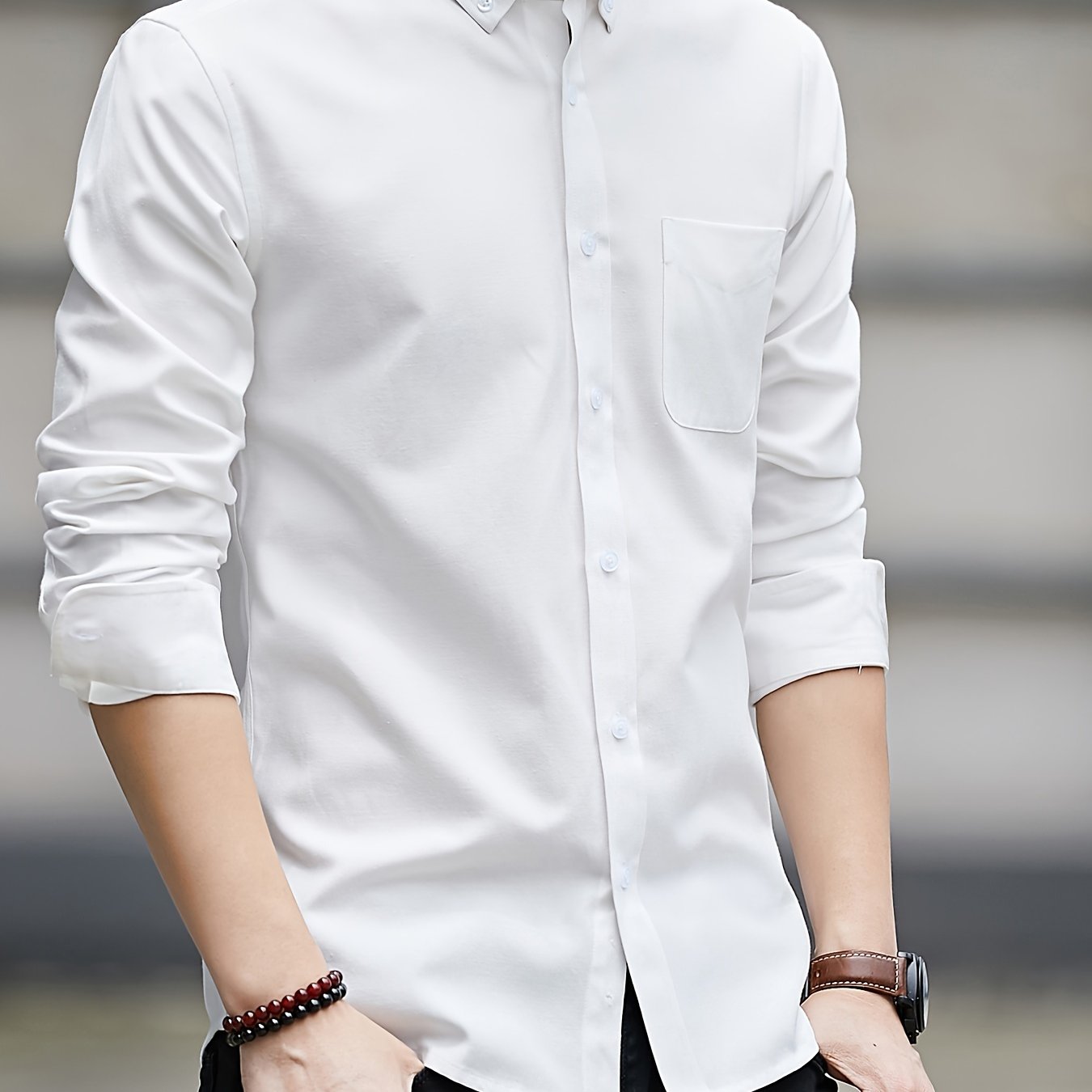 LAURENT MONACO | CHEMISE MANCHES LONGUES POUR HOMMES