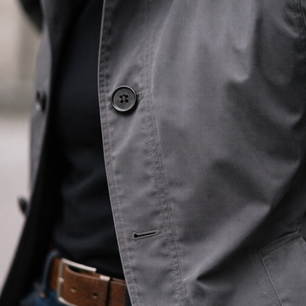 LAURENT MONACO | MANTEAU URBAIN CLASSIQUE POUR HOMME