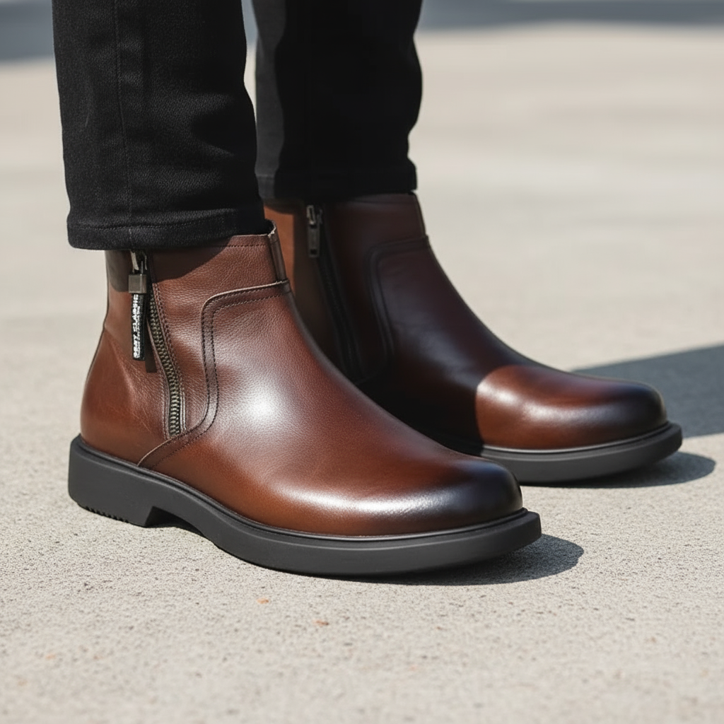 LAURENT MONACO | BOTTES ZIPPÉES POUR HOMMES