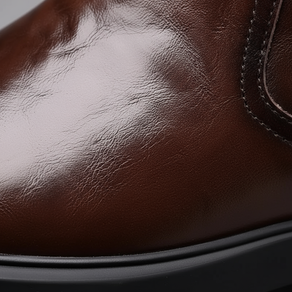 LAURENT MONACO | BOTTES EN CUIR À ZIP POUR HOMME