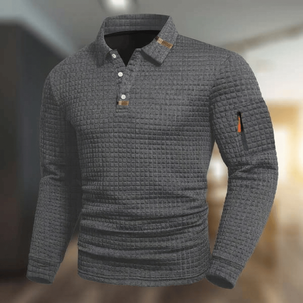 LAURENT MONACO | POLO MATELASSÉ POUR HOMME