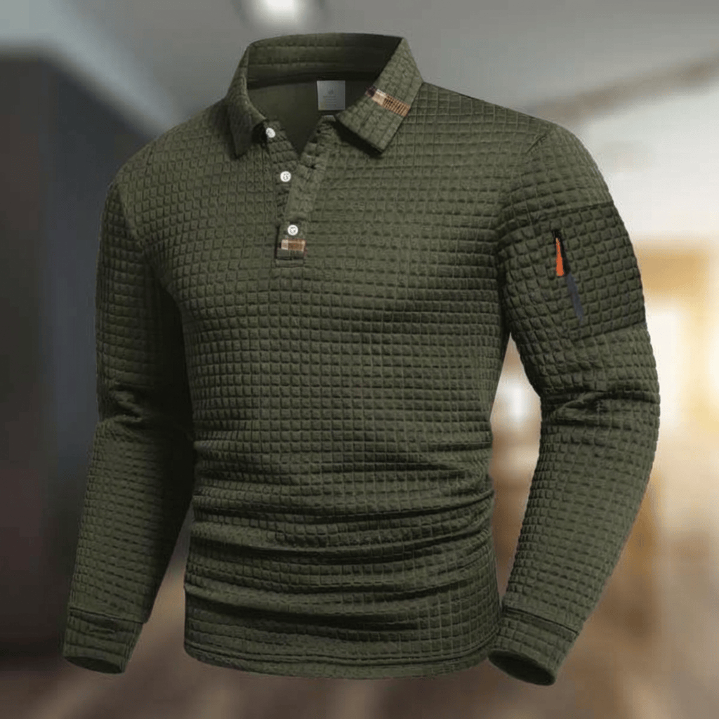LAURENT MONACO | POLO MATELASSÉ POUR HOMME