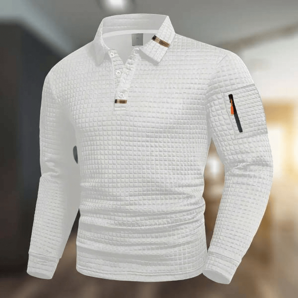 LAURENT MONACO | POLO MATELASSÉ POUR HOMME