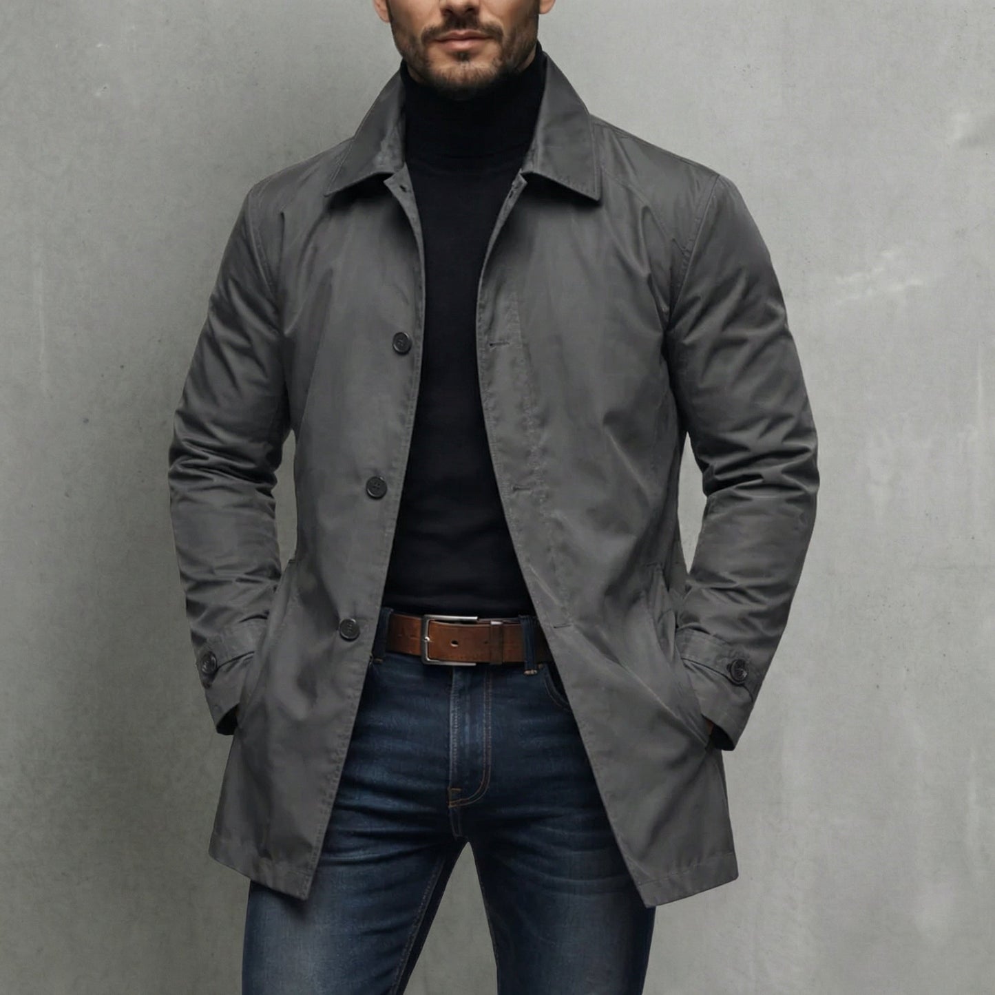 MARCO | ABRIGO IMPERMEABLE PARA HOMBRE