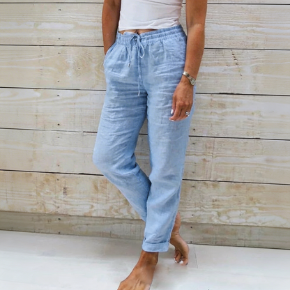 Laura | Pantalones Relajados con Cordón