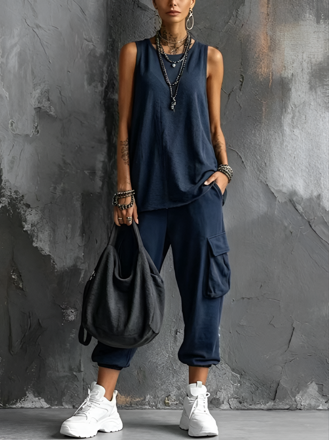 Marlen | Conjunto casual de confort urbano